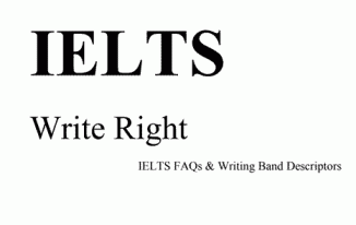 Download IELTS write right eBook for writing practice